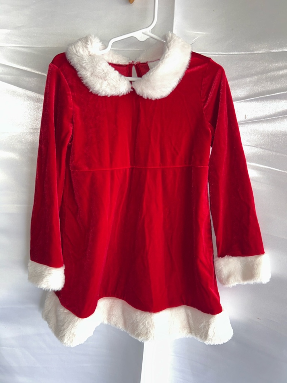 Rare Editions Santa Red Christmas Dress |Girls Size 6